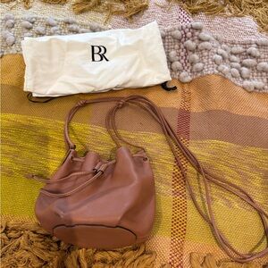 Banana Republic Tan Leather Bag